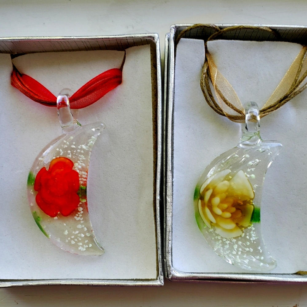 Venetian glass necklaces